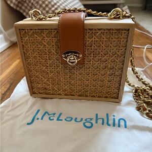 J.McLaughlin Eugenie Raffia Crossbody